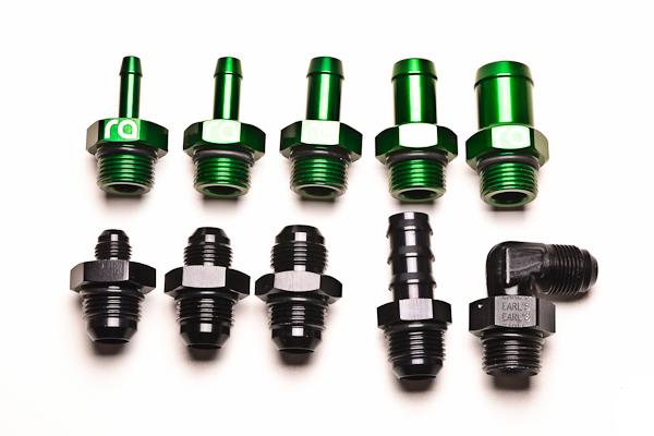 Subaru BRZ PCV Valve Replacement - Radium Engineering - 3/8 BSPT to 10AN Male - Black - `13-`27